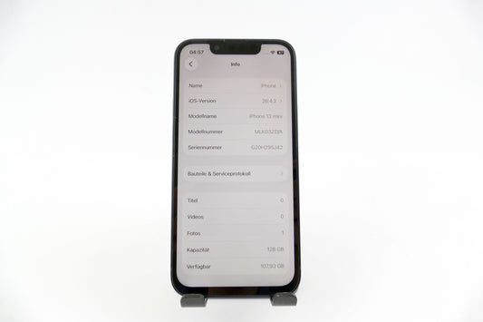 Apple iPhone 13 Mini midnight 128GB