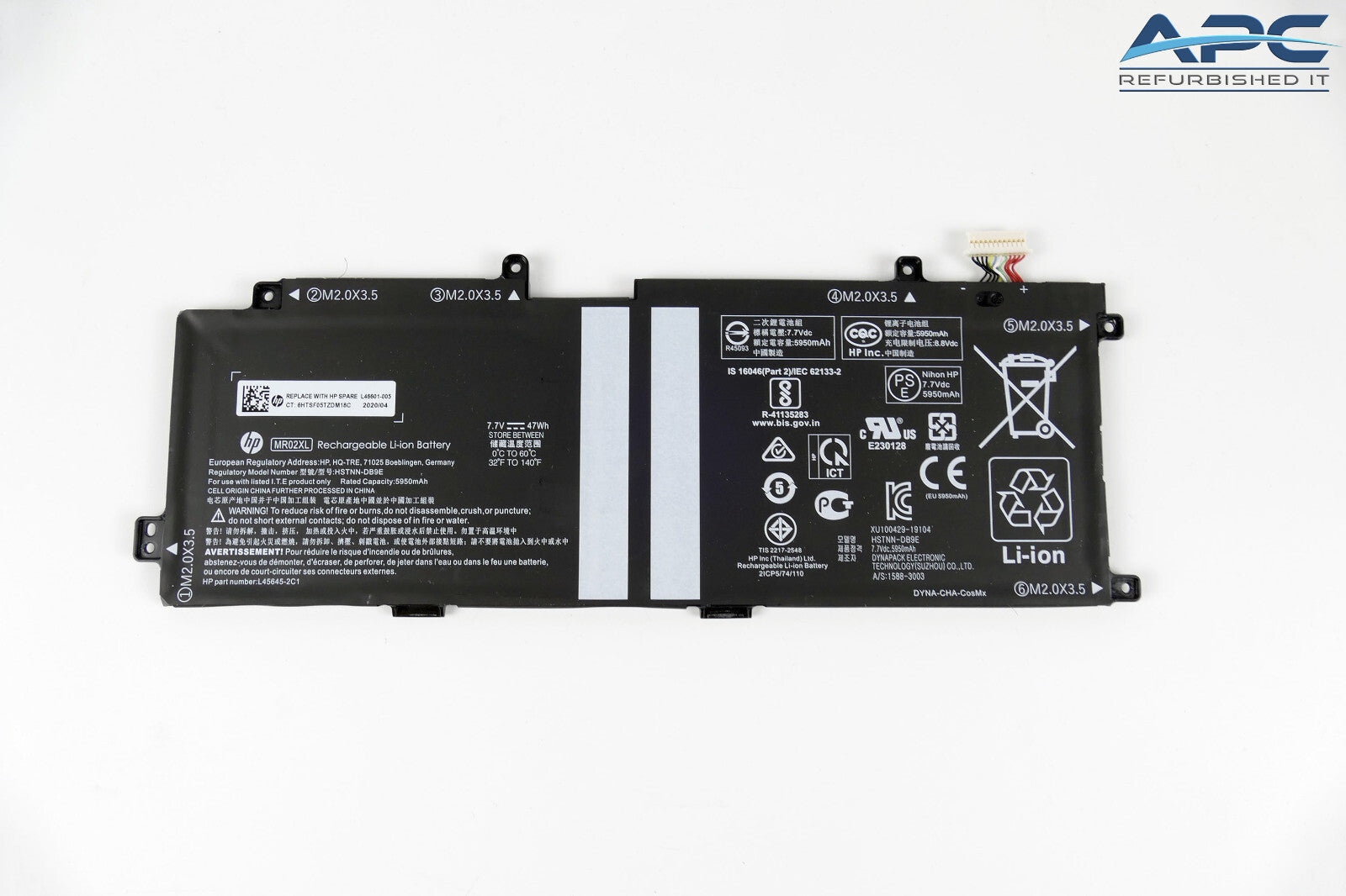 HP Elite X2 G4 Akku Original 47Wh 5950mAh 7,7V ( MR02XL ) ( L46601-005 )