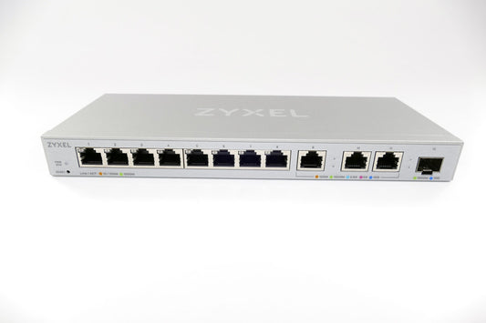 Zyxel XGS1250-12 12-Port Web-Managed Multi-Gigabit Switch mit 3-Port 10G + SFP+