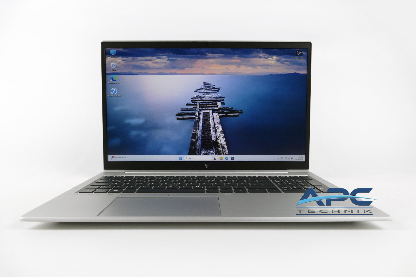 HP EliteBook 855 G7 - 15,6 Zoll Notebook Ryzen Pro 16GB Ram 512GB NVMe Win11