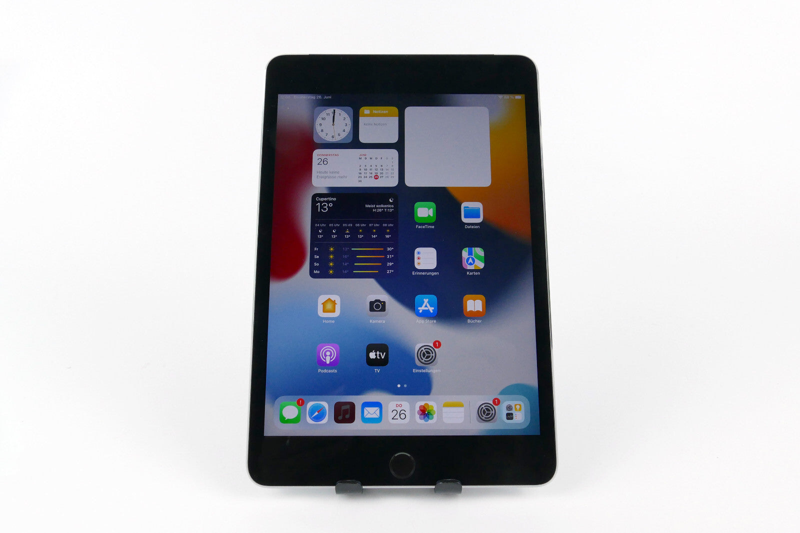 Apple iPad mini 4 - Wi-Fi + Cellular LTE - 7,9" - 32GB - space gray - iOS 15.8.4