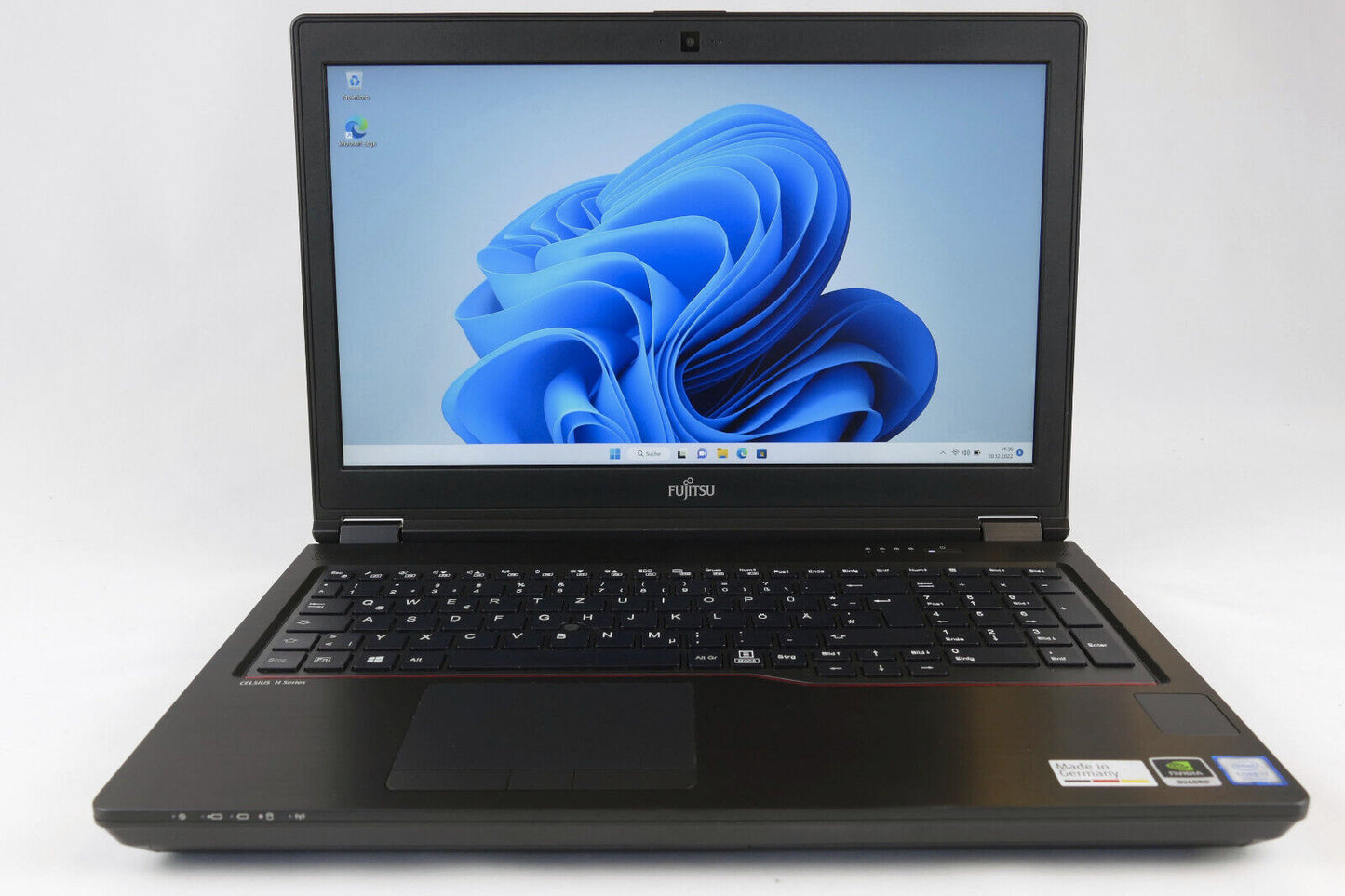 Fujitsu Celsius H780 Workstation - 15,6 Zoll - i7-8750H - nVidia Quadro P600 - Win11