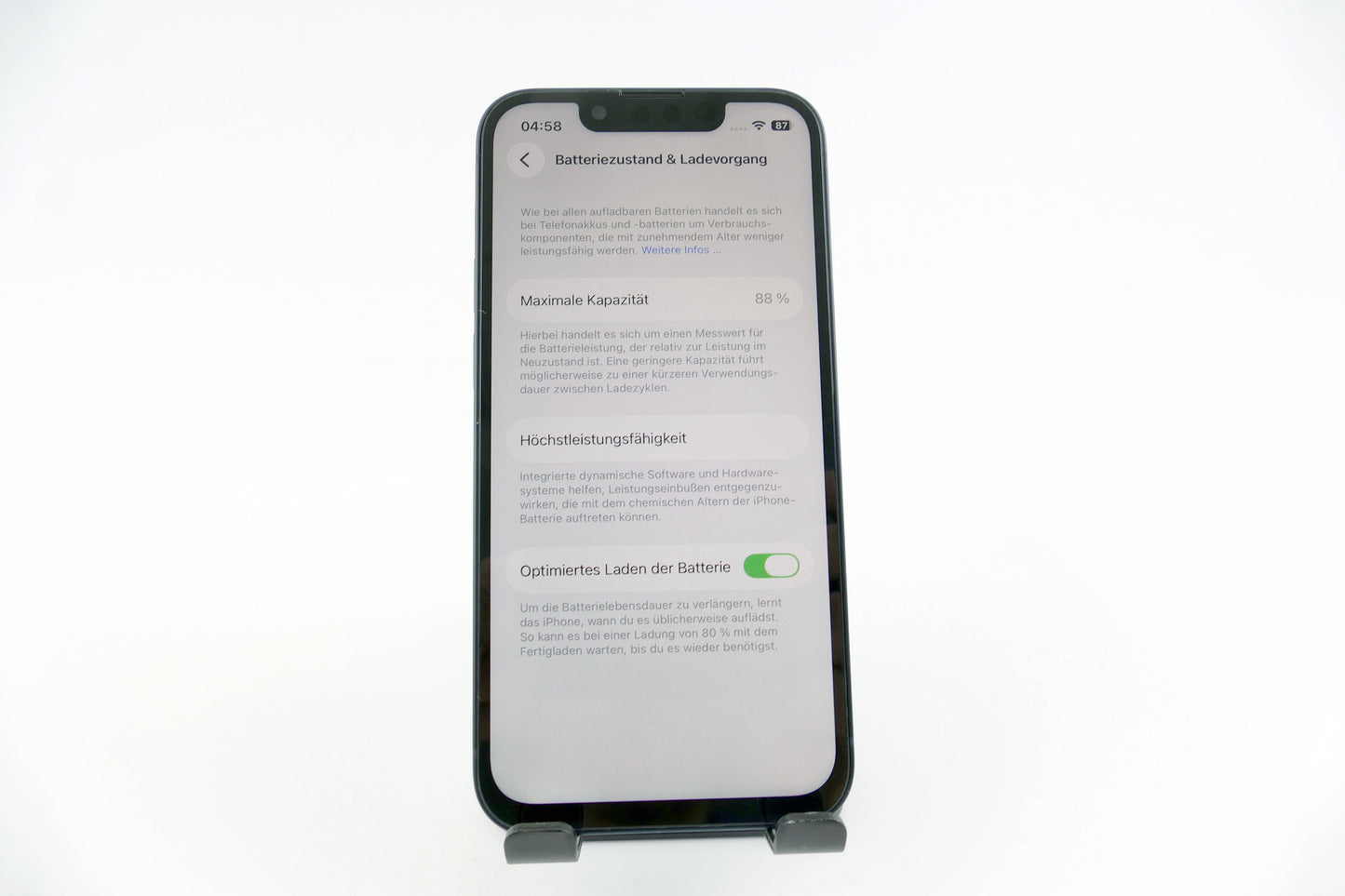 Apple iPhone 13 Mini midnight 128GB