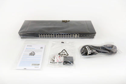 Zyxel GS1920-24v2 24-Port Gigabit Smart Managed Switch + 4x SFP