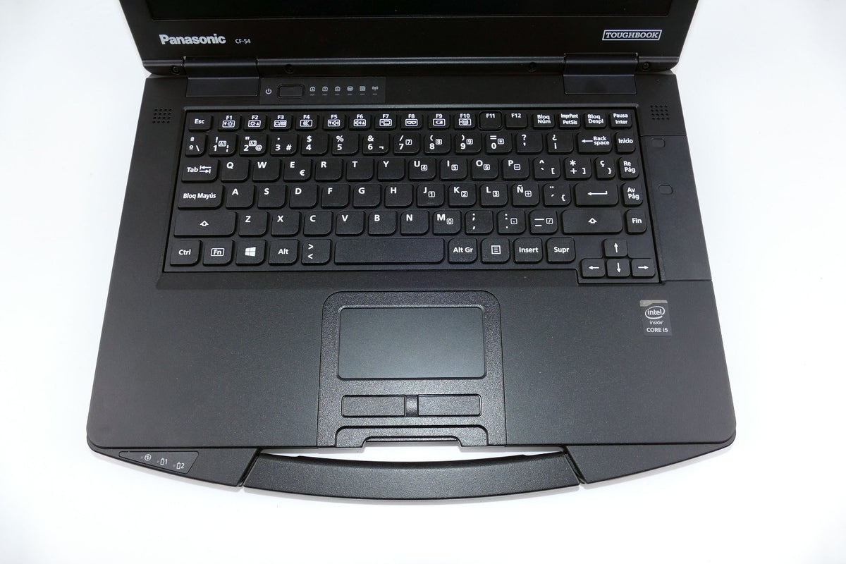 Panasonic ToughBook CF-54 14 Zoll Rugged Notebook i5 16GB Ram 256GB Spanisch Key