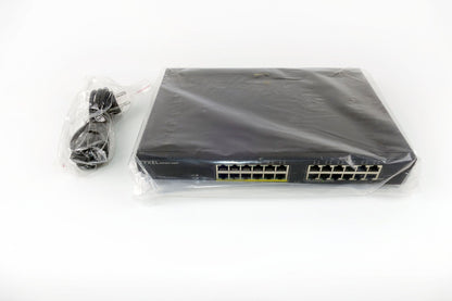 Zyxel GS1900-24EP -24 Port GbE L2 Smart Switch,12x PoE+ Ports,130Watt, rackmount