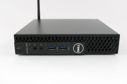 Dell OptiPlex 3050 Micro - Mini PC - i5-7500T 16GB RAM  256GB NVMe Win11 WLAN
