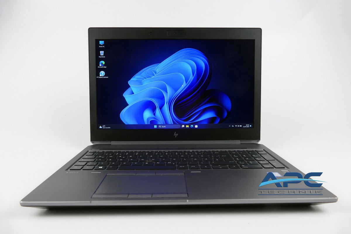 HP ZBook 15 G5 15,6 Zoll Workstation i7-8750H 512 GB-4 TB 32-64GB nVidia P1000 Win11