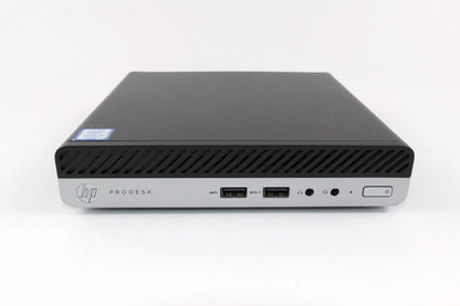 HP ProDesk 400 G5 Tiny Mini PC - Intel i5-9500T 16GB Ram 256GB NVMe Win11