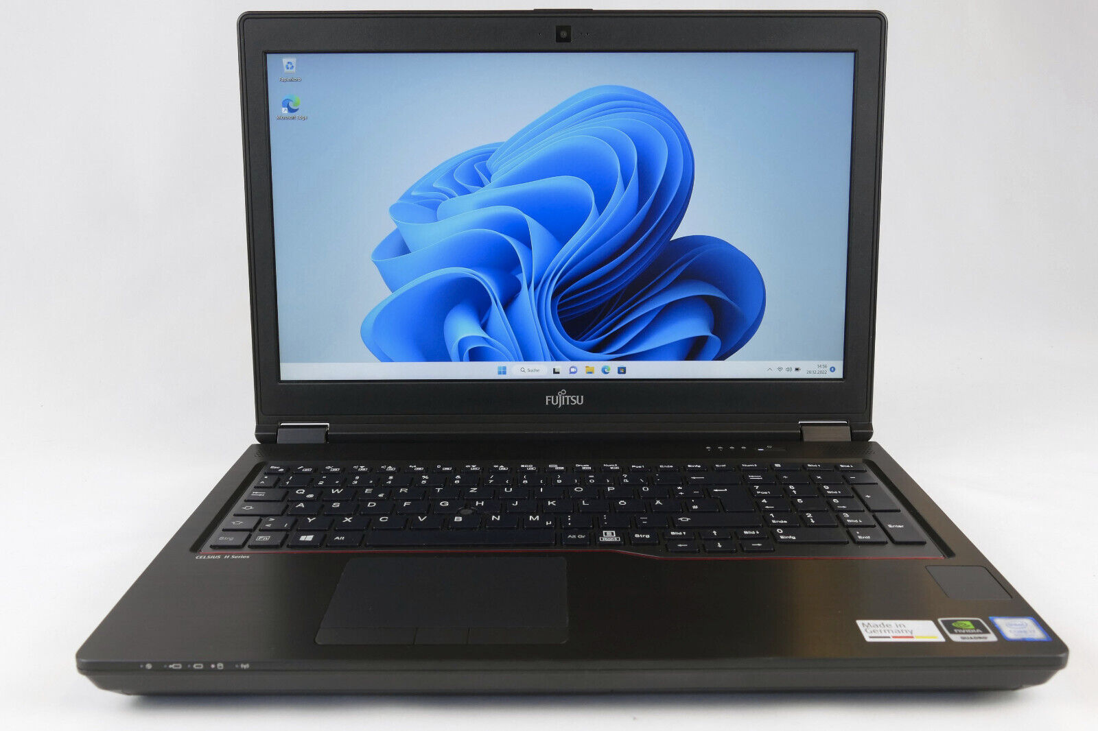 Fujitsu Celsius H780 Workstation - 15.6 inch - i7-8750H - nVidia Quadro P600 - Win11